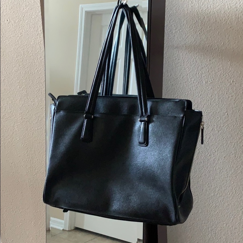 Tumi Laptop Handbag in Black